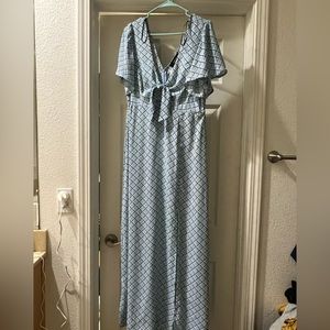 Long, flowy dress